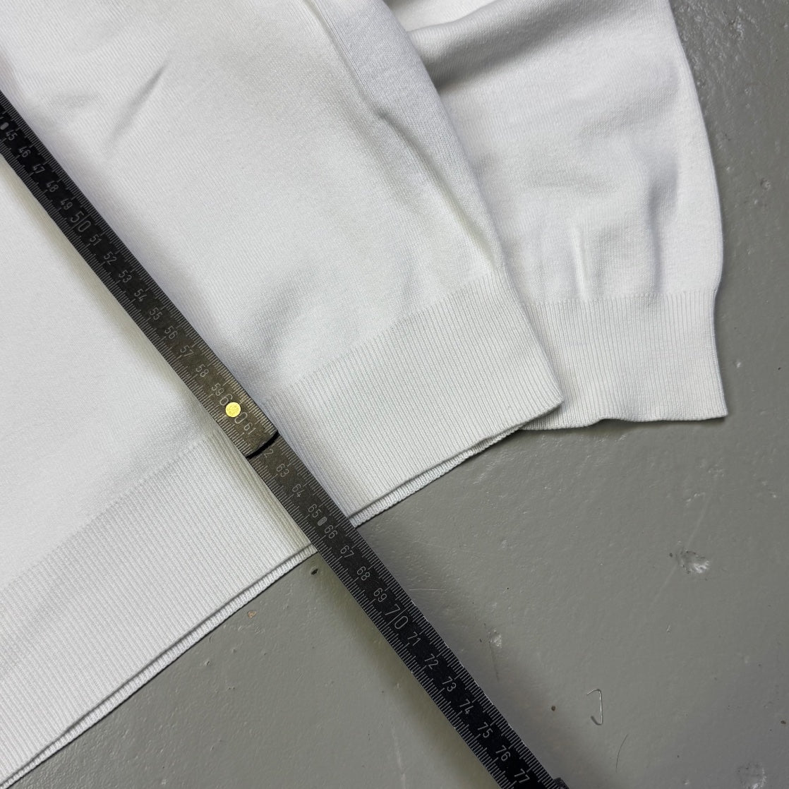 1990's Ralph Lauren White Sweatshirt *rare (XL)