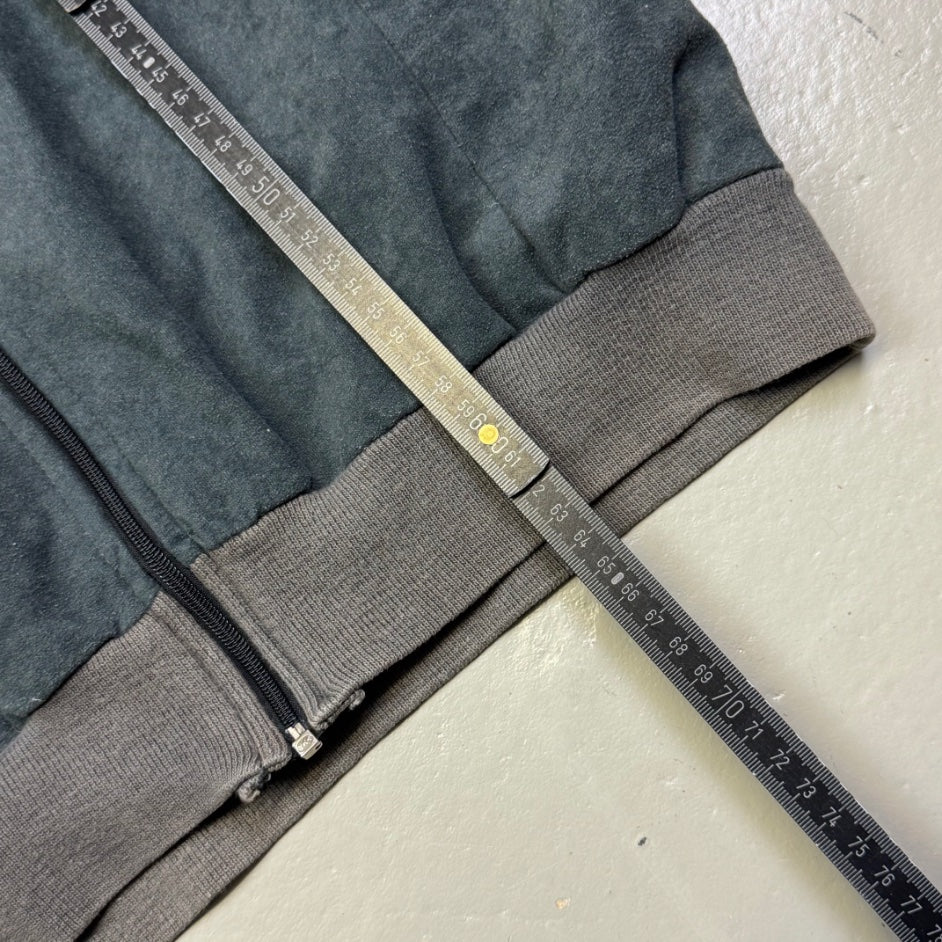 1990's Adidas Gray Track Jacket *very rare (L)