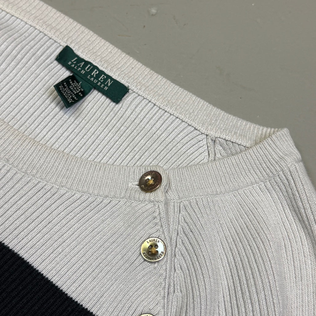 2000's Ralph Lauren Black Longsleeve Women's * (M)