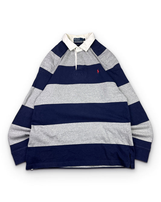 2000's Ralph Lauren Rugby Sweater (L) - Lennys Vintage