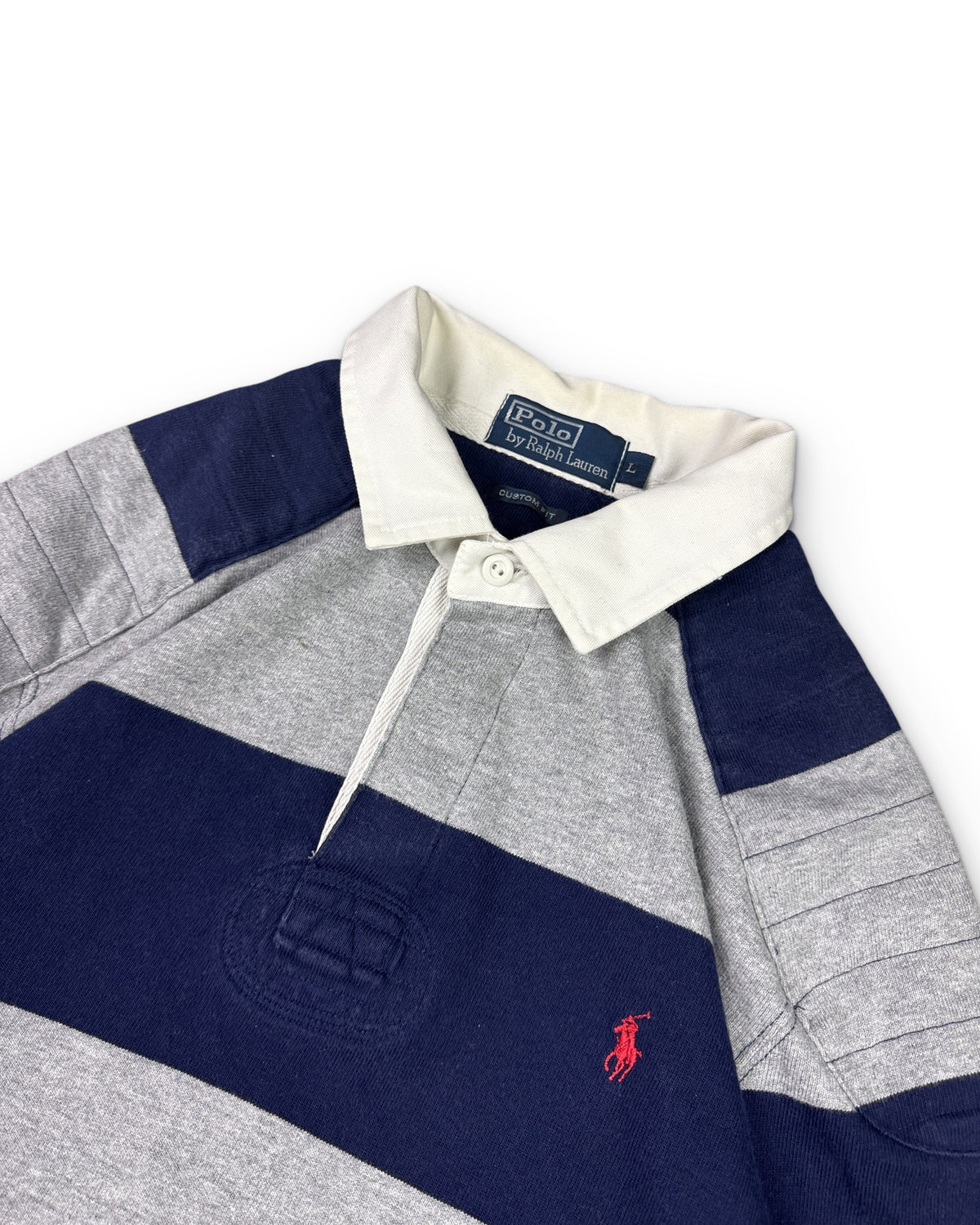 2000's Ralph Lauren Rugby Sweater (L) - Lennys Vintage
