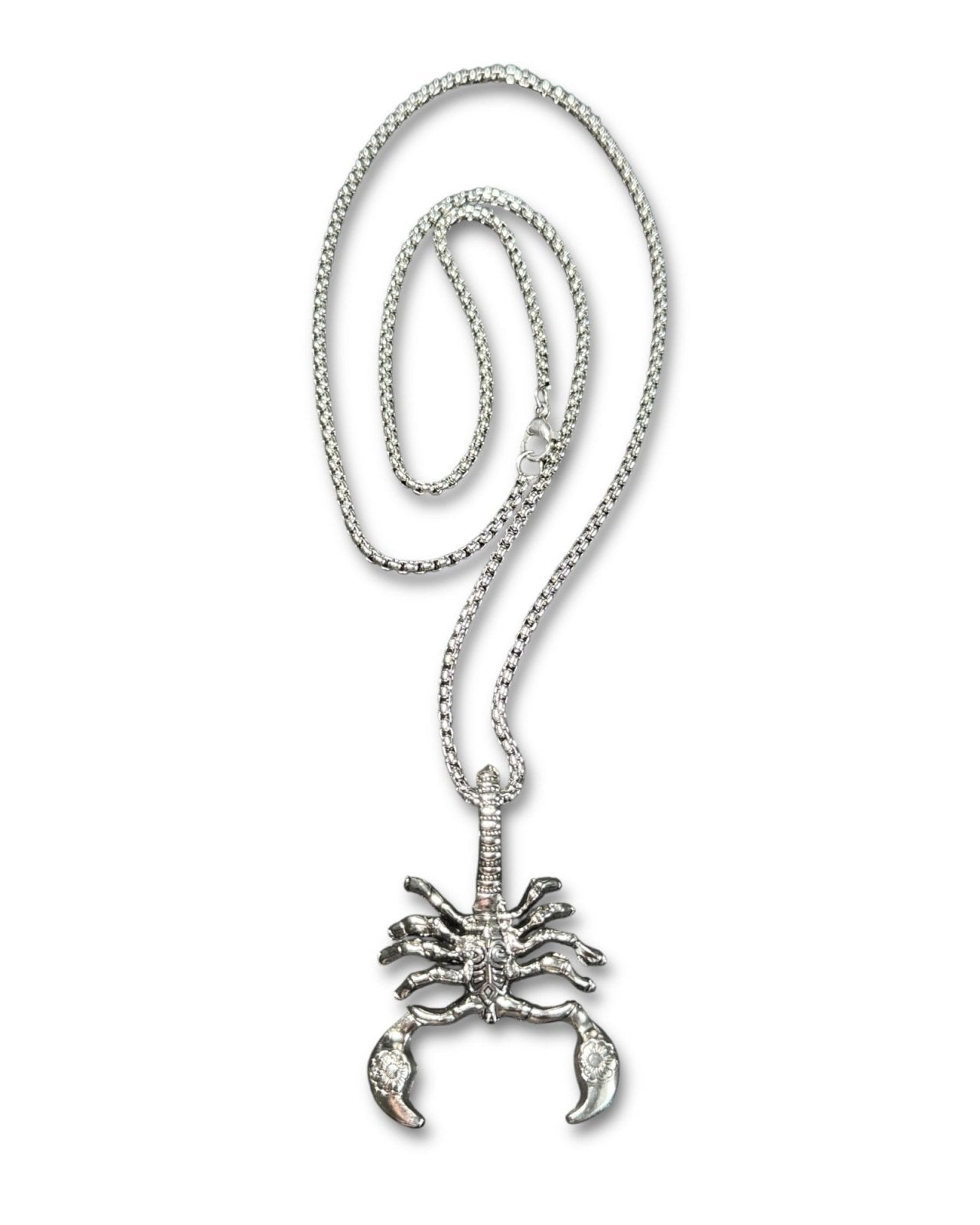 Scorpion Pendant Stainless Steel Necklace - Lennys Vintage