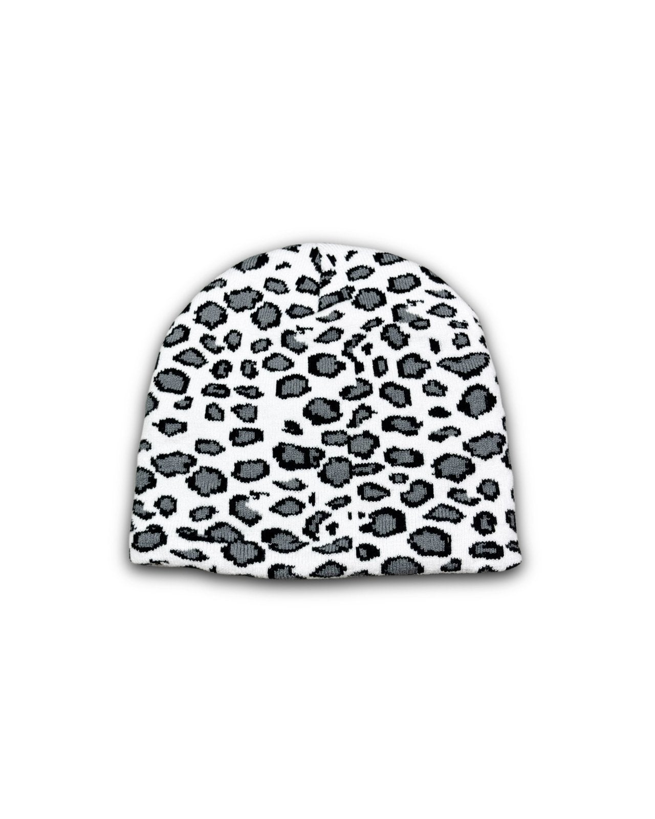 Snow Leopard Beanie - Lennys Vintage