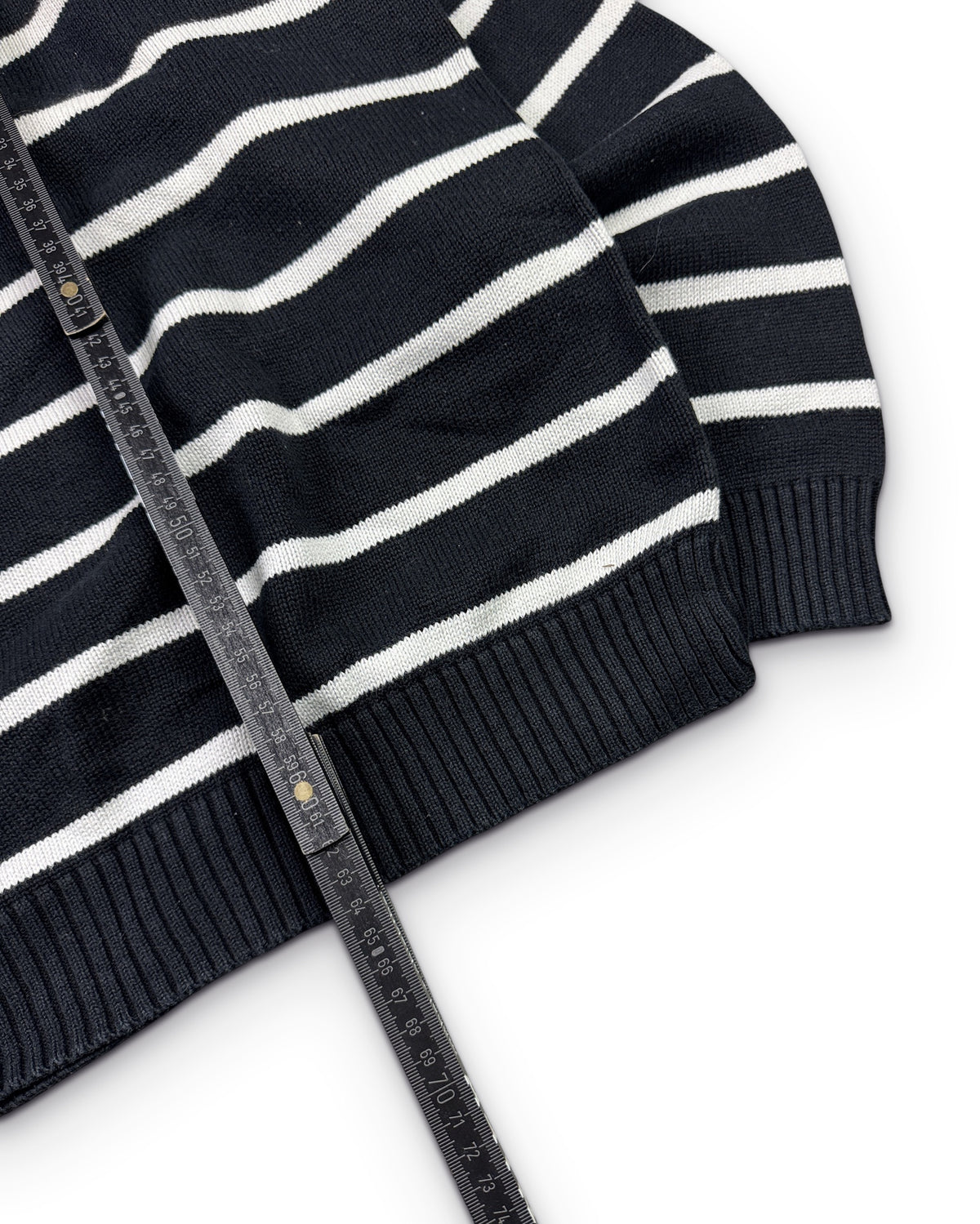 2000's Striped Knit Sweater (L) - Lennys Vintage