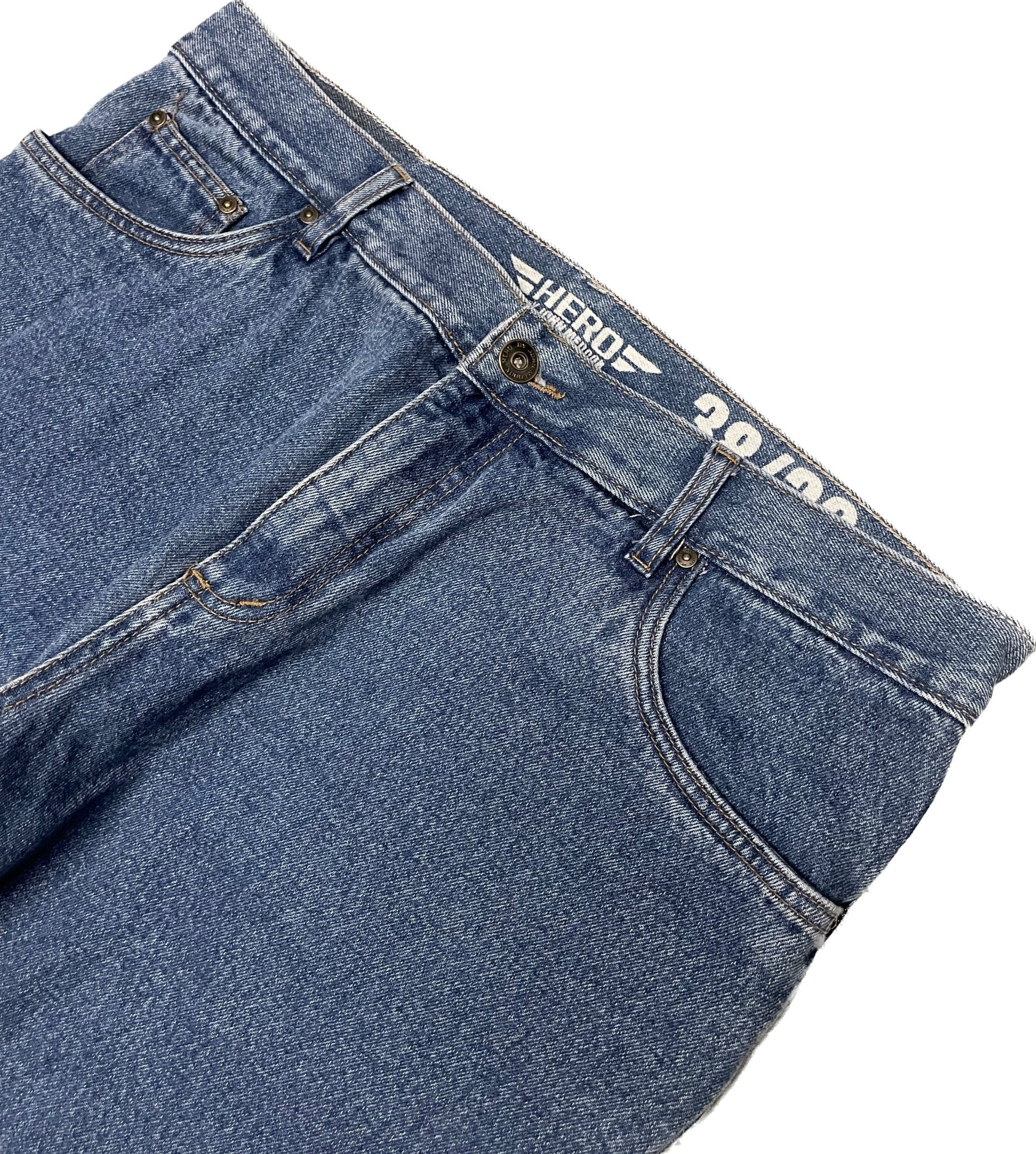Vintage Hero Baggy Jeans 38x30 - Lennys Vintage