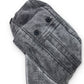 Washed Charcoal Military Cap - Lennys Vintage