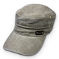 Washed Sand Military Cap - Lennys Vintage