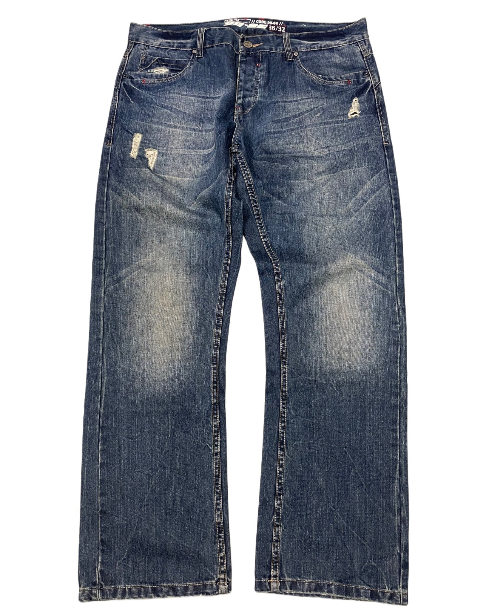 Y2K 98 - 86 Straight Jeans 36x32 - Lennys Vintage