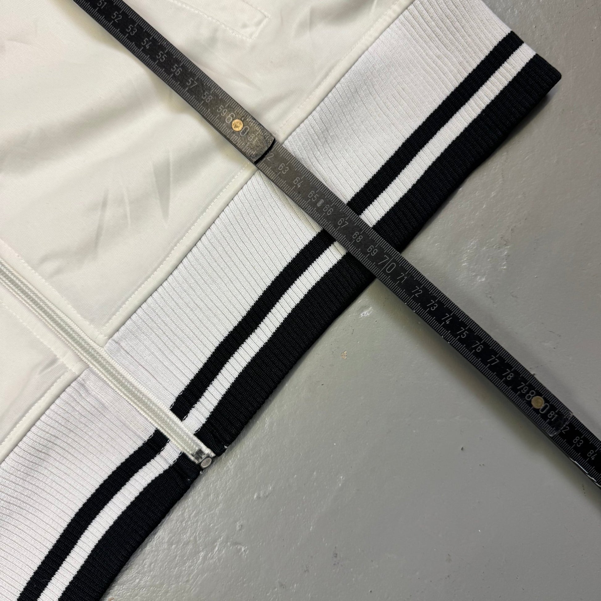 Y2K CBGB Skull Track Jacket (L) - Lennys Vintage