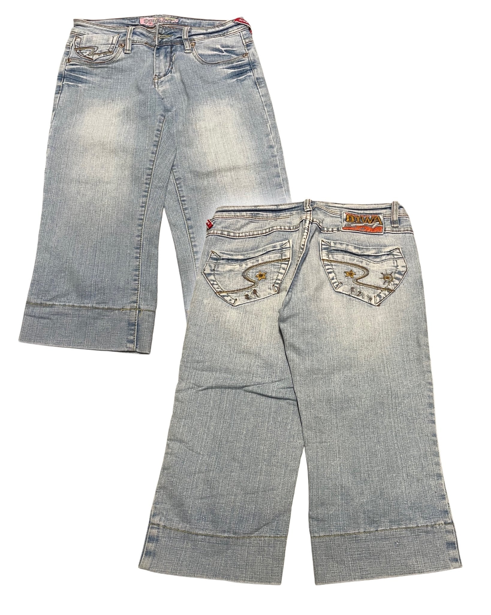 Y2K Diwa 3/4 Jeans Women’s (W28) - Lennys Vintage