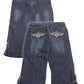 Y2K Embroided 3/4 Jeans Women’s (W29) - Lennys Vintage