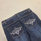 Y2K Embroided 3/4 Jeans Women’s (W29) - Lennys Vintage