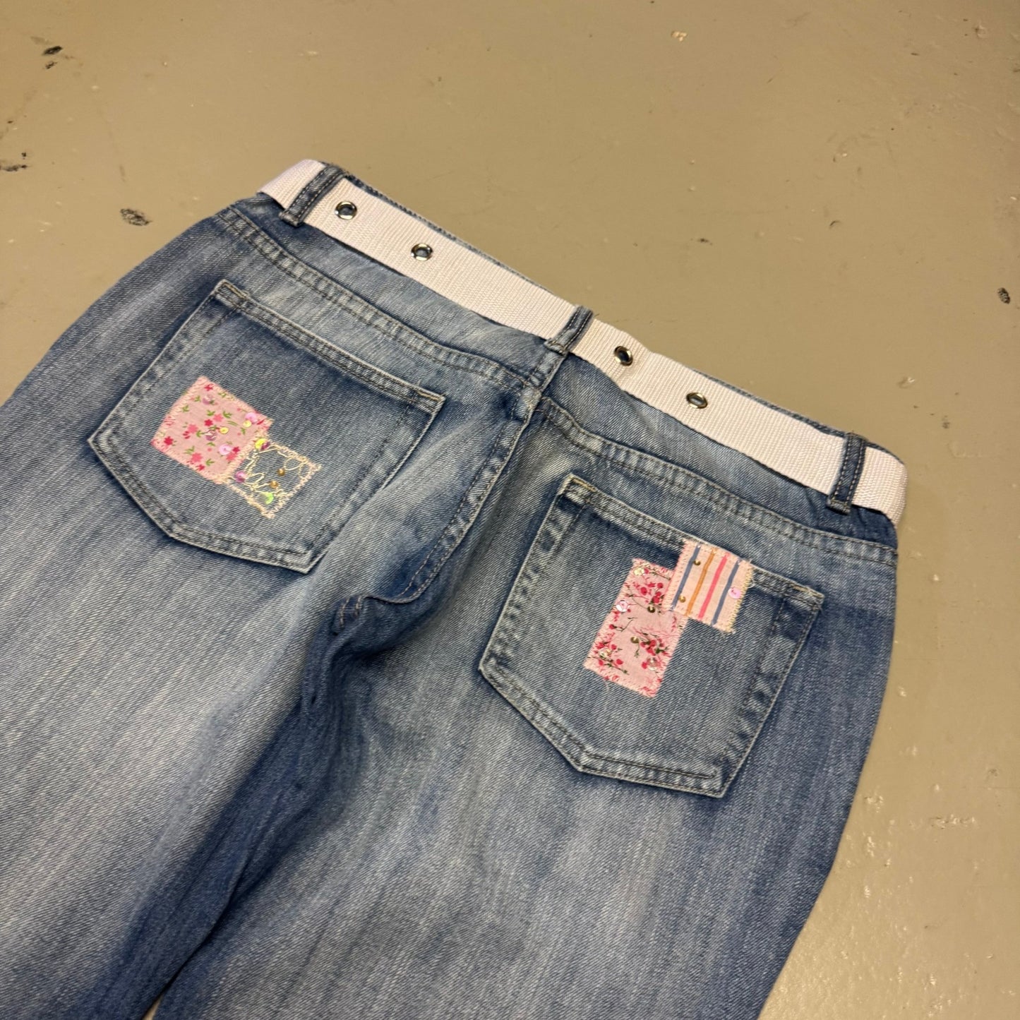 Y2K Low Waist Jeans Women‘s (Size 40) - Lennys Vintage