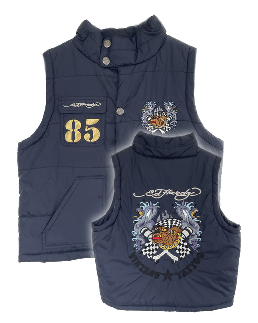 Y2K Ed Hardy Weste (XS)